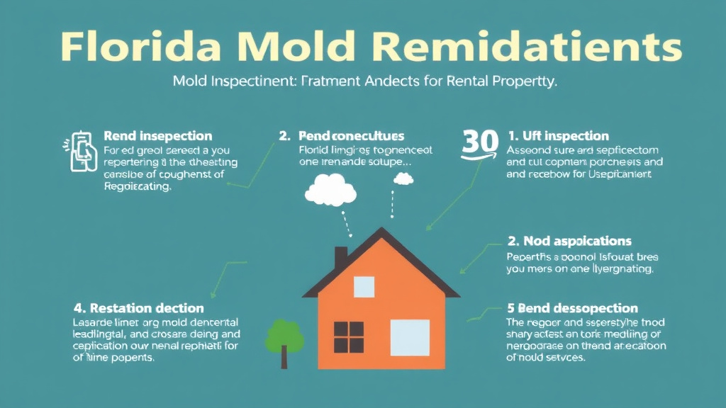 Practical checklist visual for florida Mold Remediation Requirements for Rental Properties