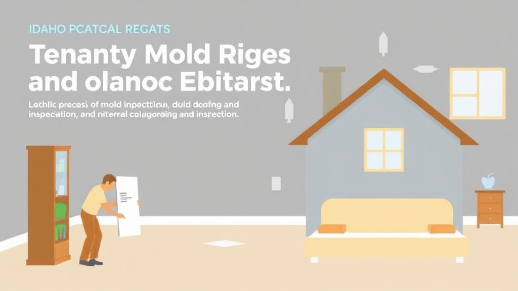 Action-oriented illustration showing how to apply idaho Tenant Mold Rights and Landlord Obligations