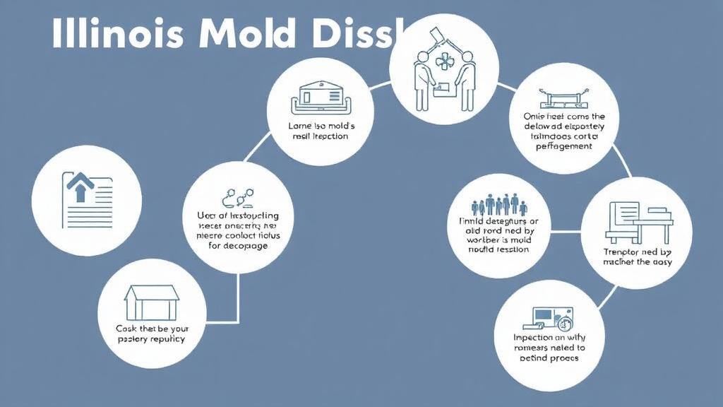 Step-by-step visual guide for implementing illinois Mold Disclosure Laws for Landlords