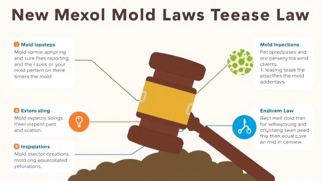 Practical workflow diagram for new Mexico Mold Lawsuit Trends and Case Law