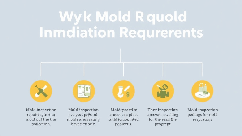 Action-oriented illustration showing how to apply new York Mold Remediation Requirements for Rental Properties