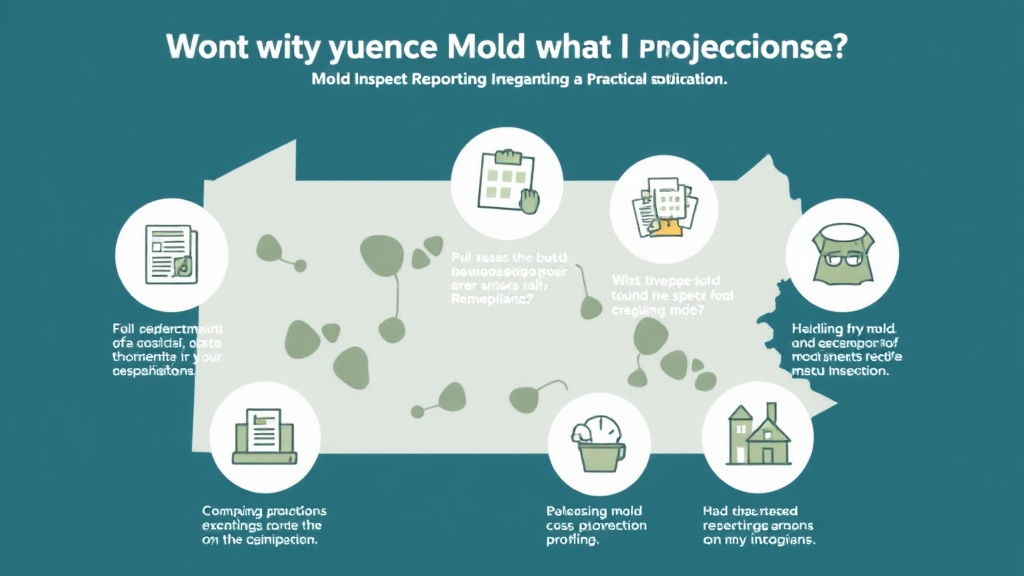 Process flow illustration for putting pennsylvania Mold Lawsuit Trends and Case Law into action