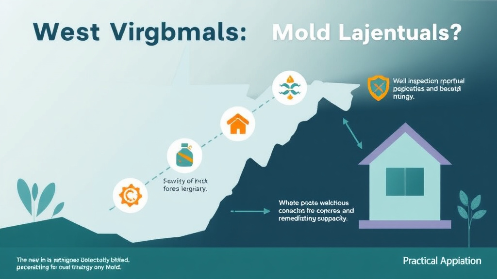 Practical workflow diagram for west Virginia Mold Lawsuit Trends and Case Law