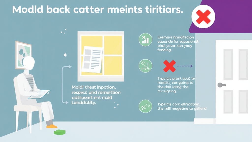 Visual guide for practical steps in mold communication dos and don'ts for landlords