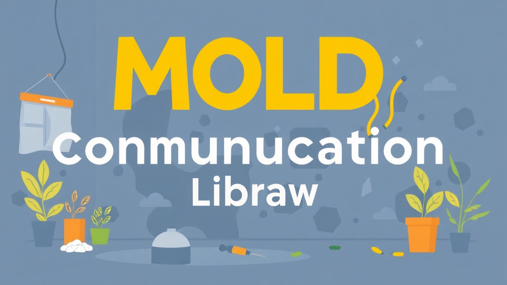 Illustration showing key concepts related to mold communication template library overview