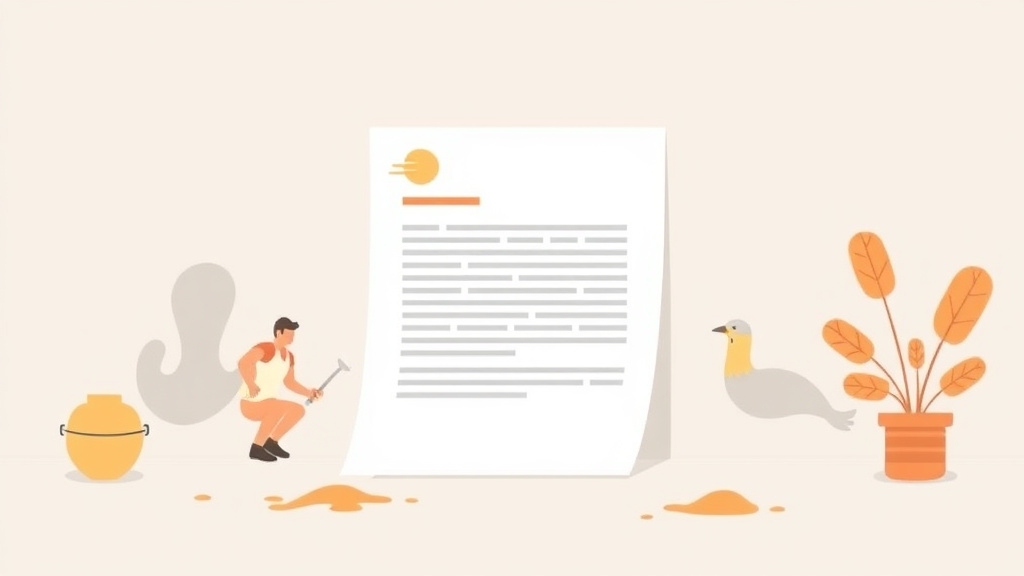 Illustration showing key concepts related to mold complaint follow-up letter template