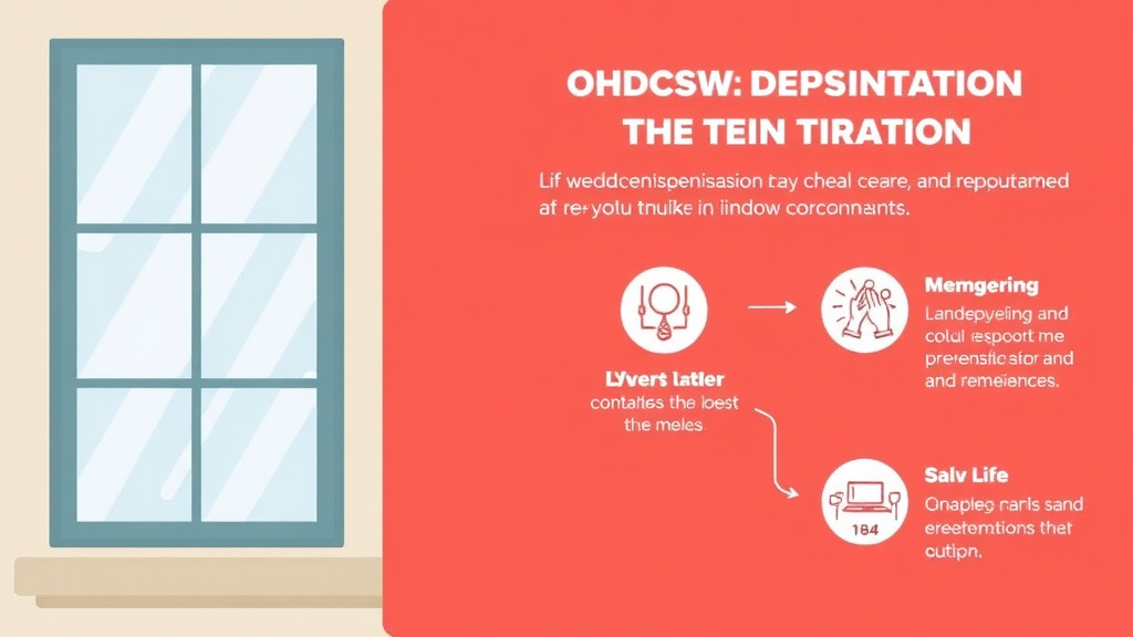Visual guide for practical steps in window condensation notice for tenants