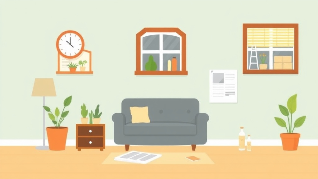 Illustration showing key concepts related to tenant guide to mold insurance claims