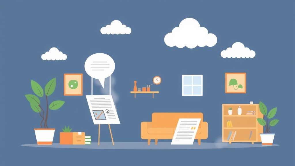 Illustration showing key concepts related to communicating mold lease addendum to tenants