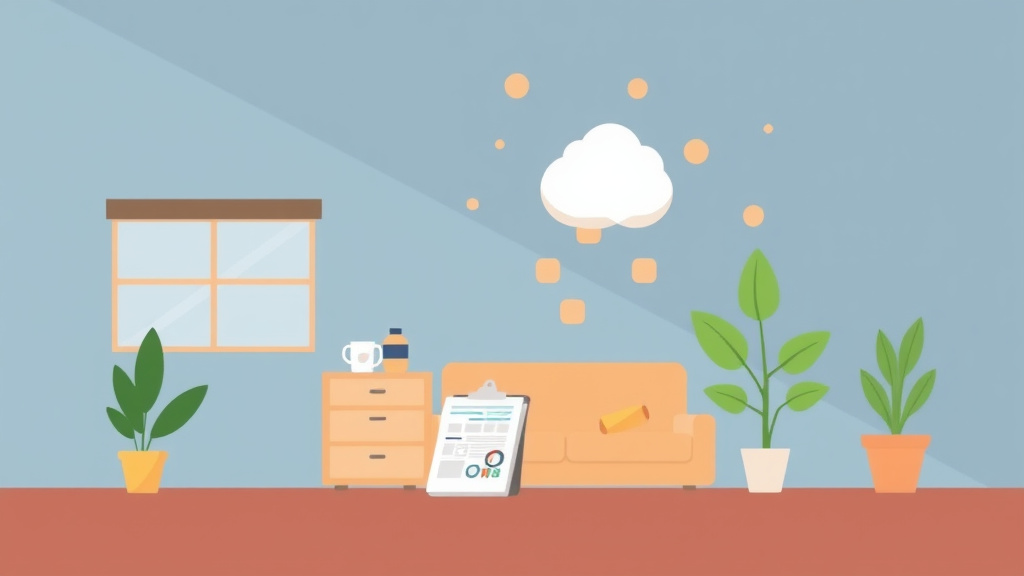 Illustration showing key concepts related to responding to lease break requests for mold