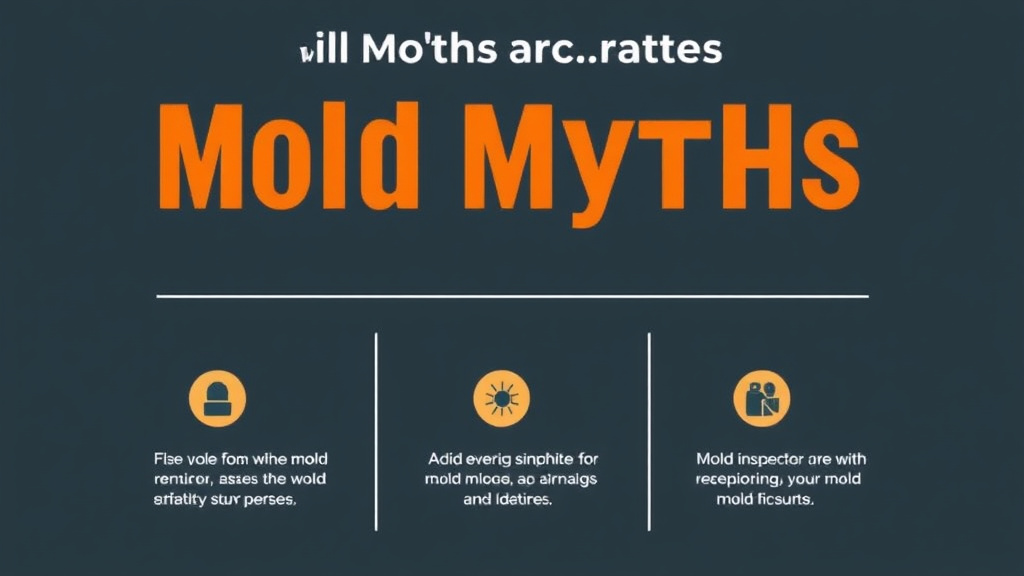 Visual guide for practical steps in mold myths and facts letter for tenants