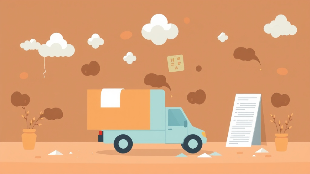 Illustration showing key concepts related to mold notice delivery methods and requirements