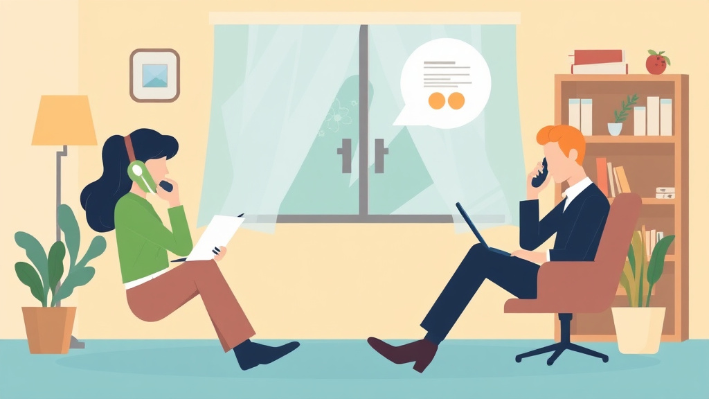 Illustration showing key concepts related to documenting mold phone calls with tenants